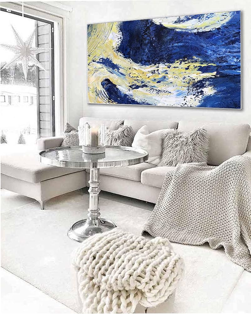 純正な手描きの油絵の居間の寝室の玄関のレストランの廊下は絵を