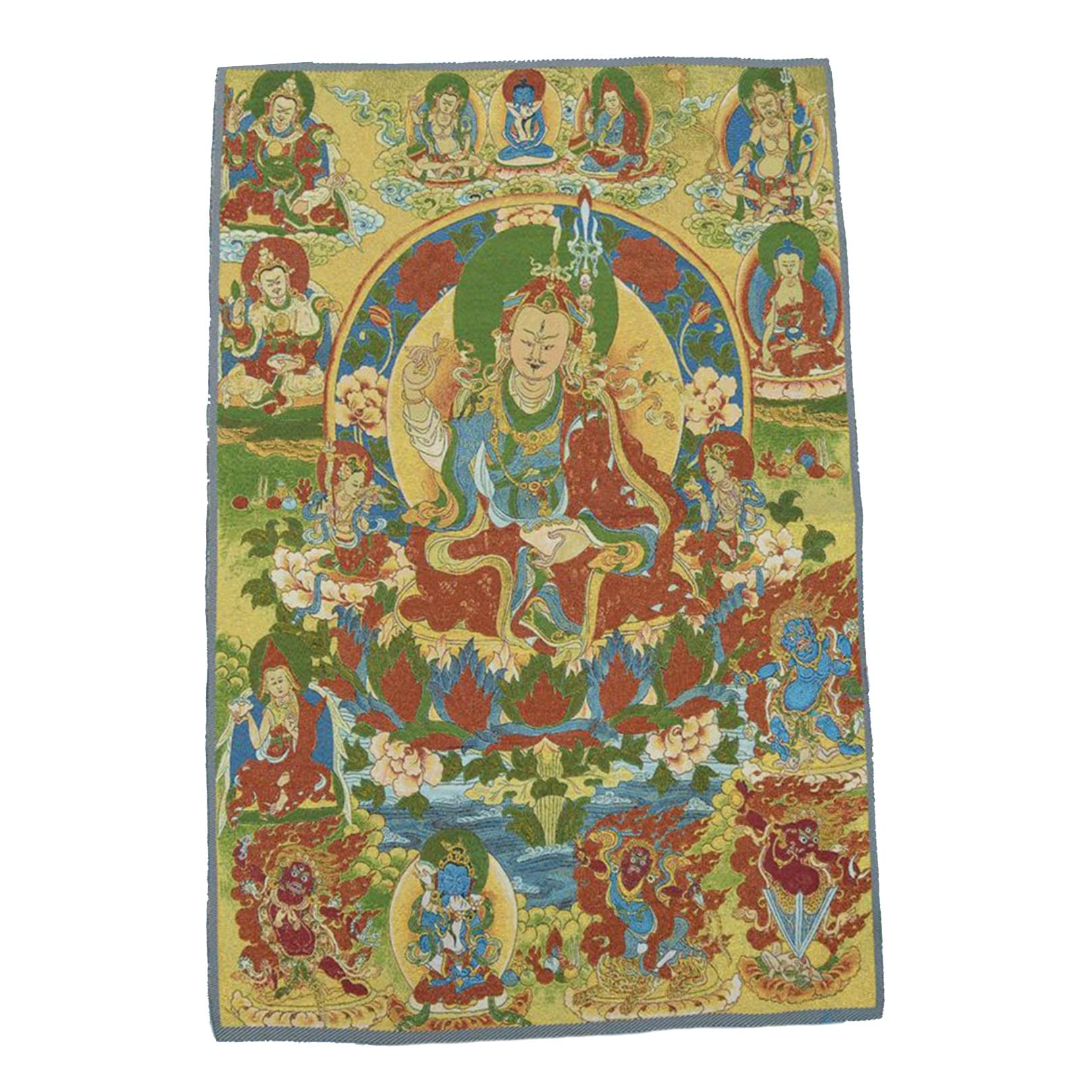 タンカアート Amazon.com: CYXZX Vintage Tibetan Thangka Buddhist Painting