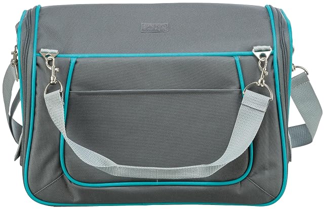 TRIXIE Caseta y transportín Vicky, 40 × 27 × 28 cm, Gris, para Perros