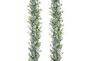 DearHouse Faux Eucalyptus Garland Plant
