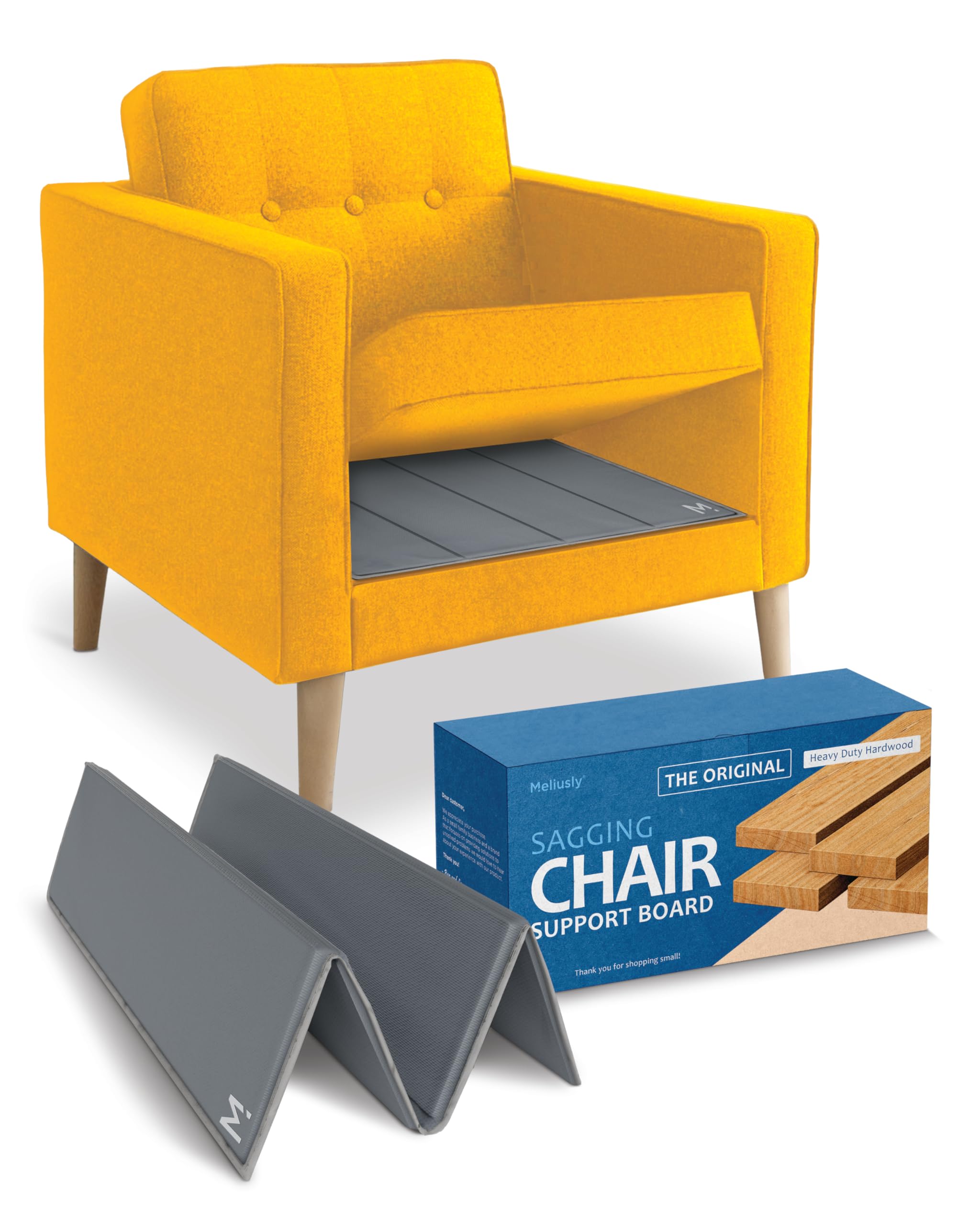 Photo 1 of Heavy Duty Chair Cushion Support for Sagging Cushions (17x22) Reinforced Plywood Chair Seat Support for Sagging Seat, Under Foam Firming Boards for Recliner and Armchair Saver Stiffener Reinforcement