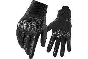 Touchscreen Non-Slip Skeleton Motorcycle Dirt Gloves