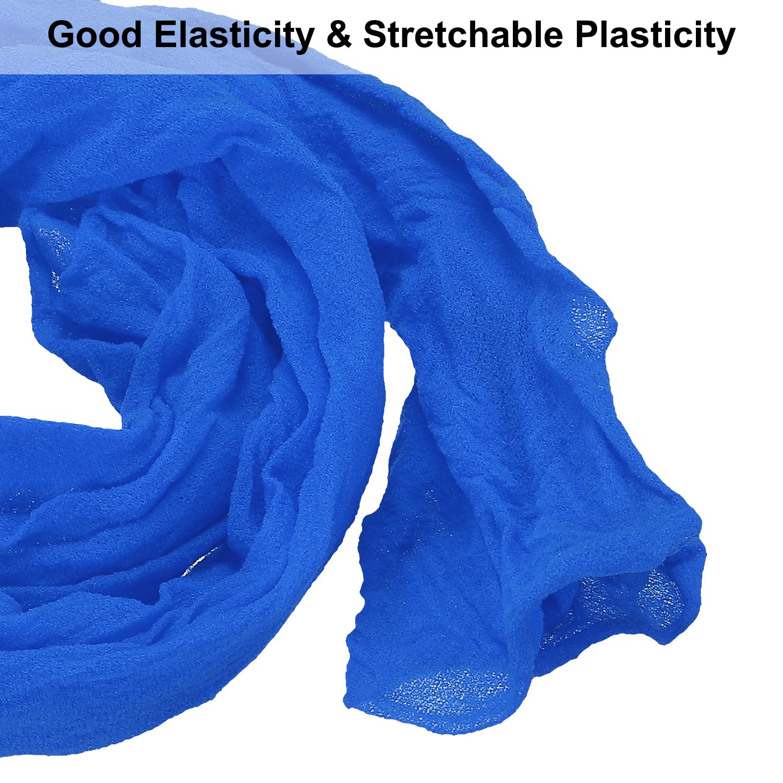PATIKIL Nylon Stocking Flower DIY Kit, 10pcs Blue, Realistic Floral Design, All Seasons, Adult, False - Image 3