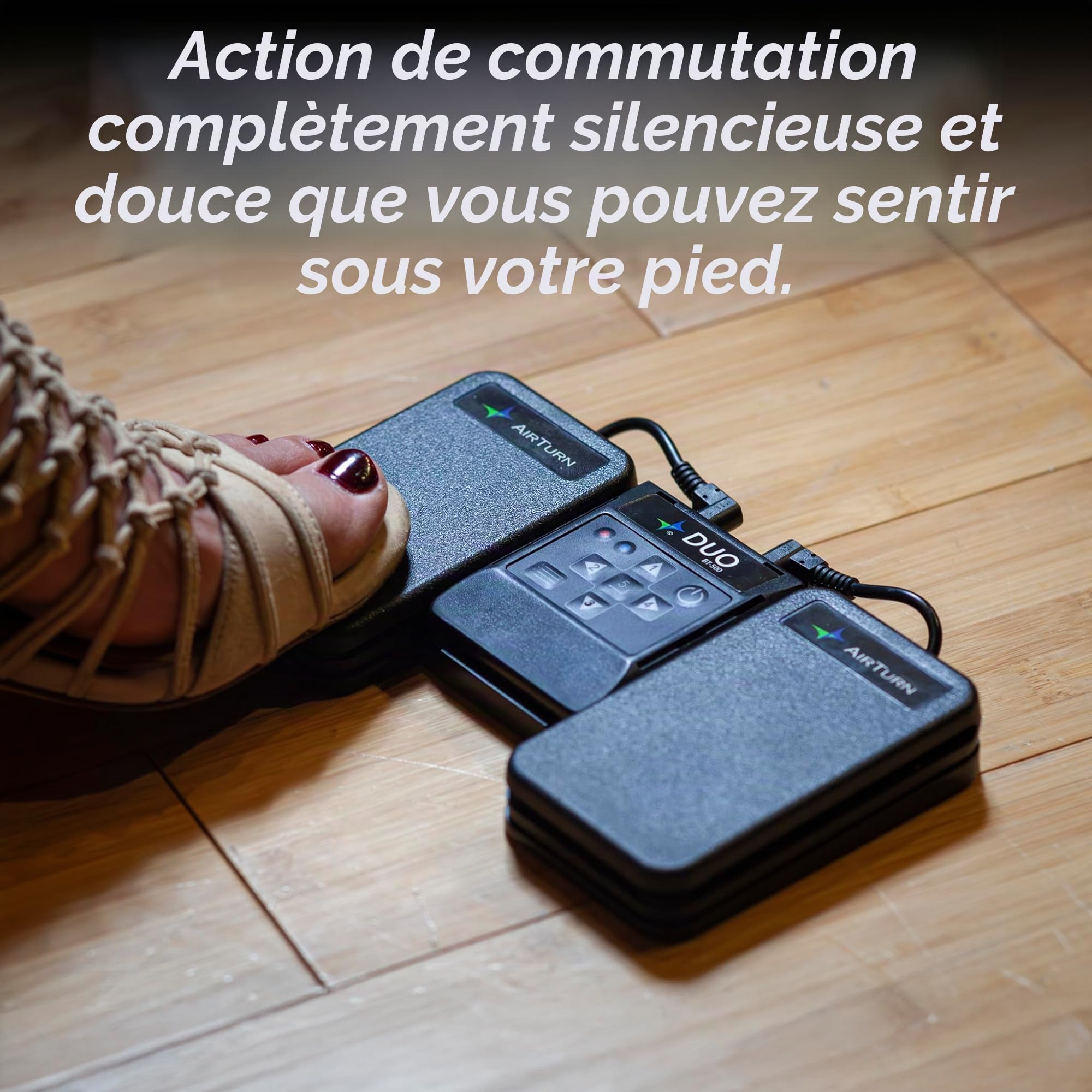 Air Turn Duo500 Contrôleur de pédale Bluetooth