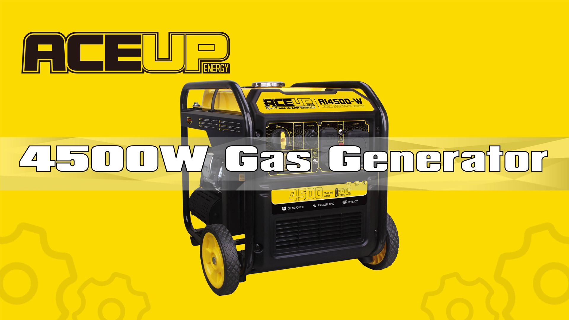 Amazon.com: Aceup Energy 4500 Watt Gas Powered Generator, Inverter