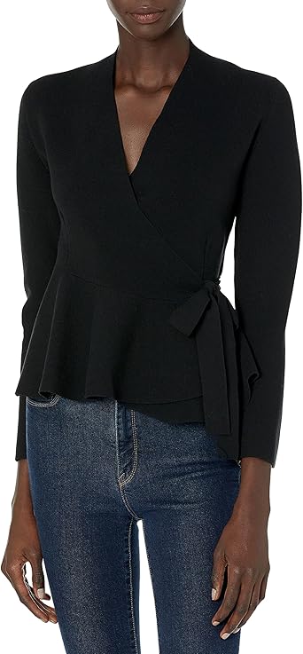peplum sweater jacket