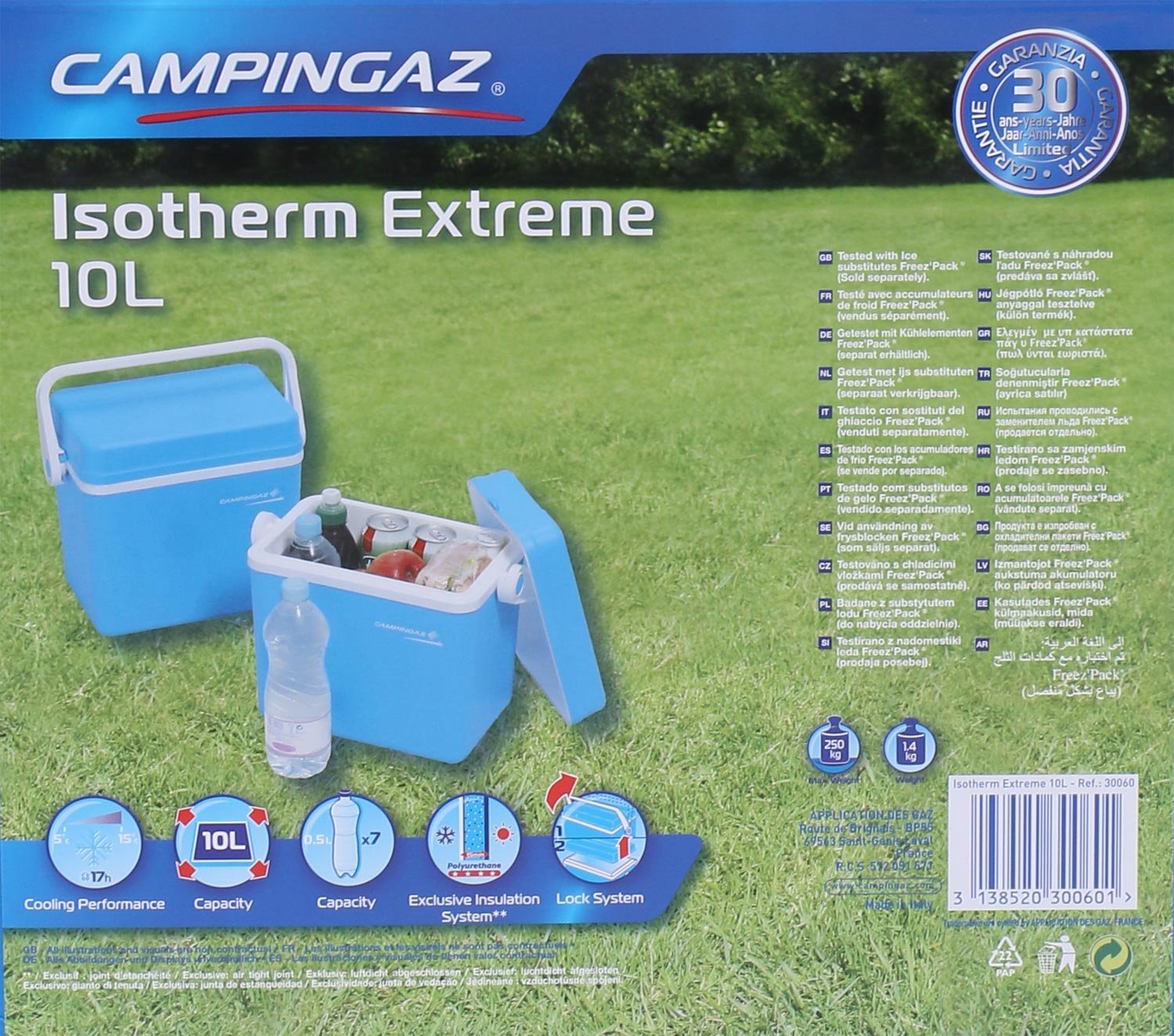 Campingaz Glacière rigide robuste et performante Extreme - Isolation totale (cuve + couvercle)