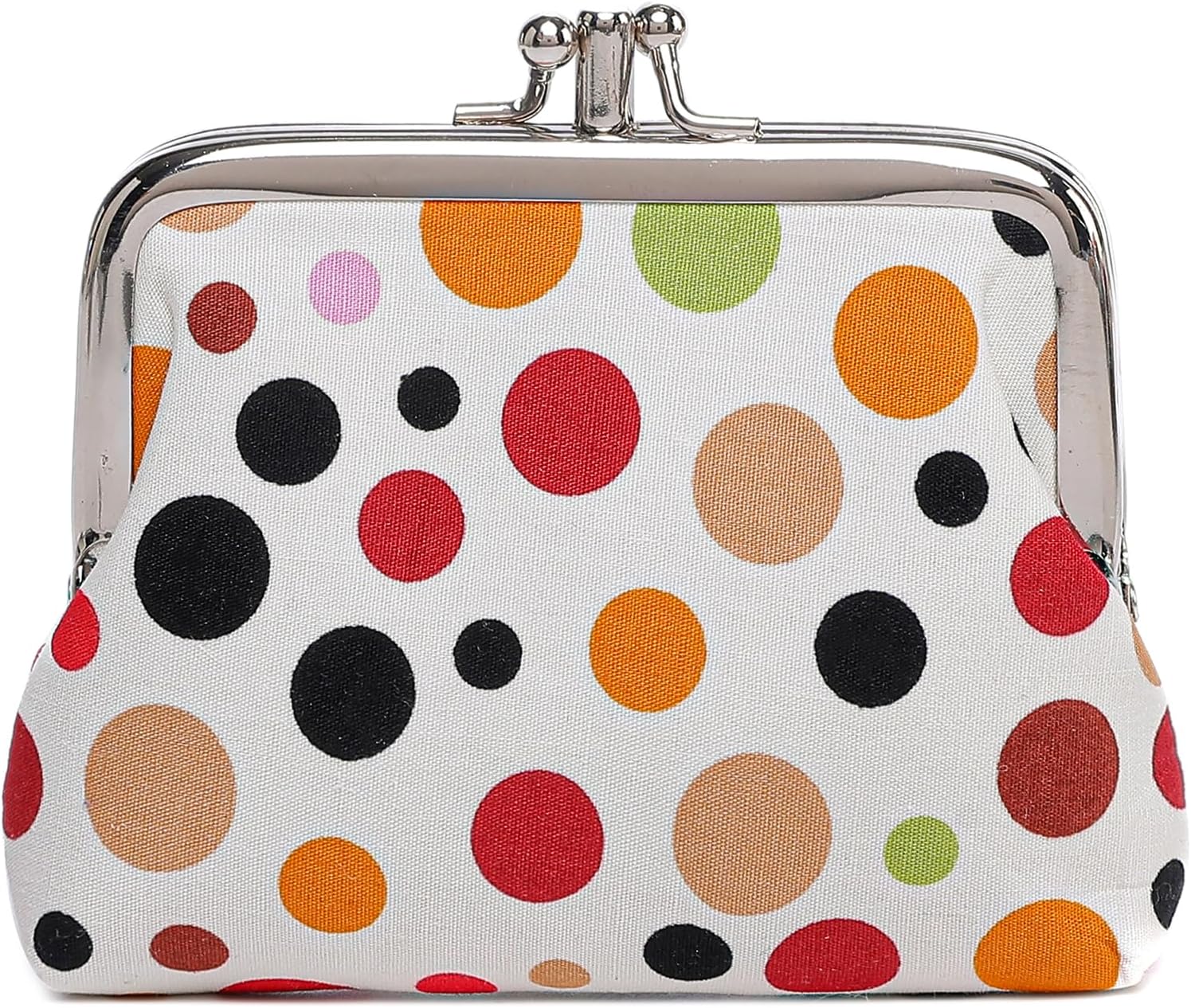 Cute Floral Buckle Coin Purses Vintage Pouch Kiss-lock Change Purse Wallets…