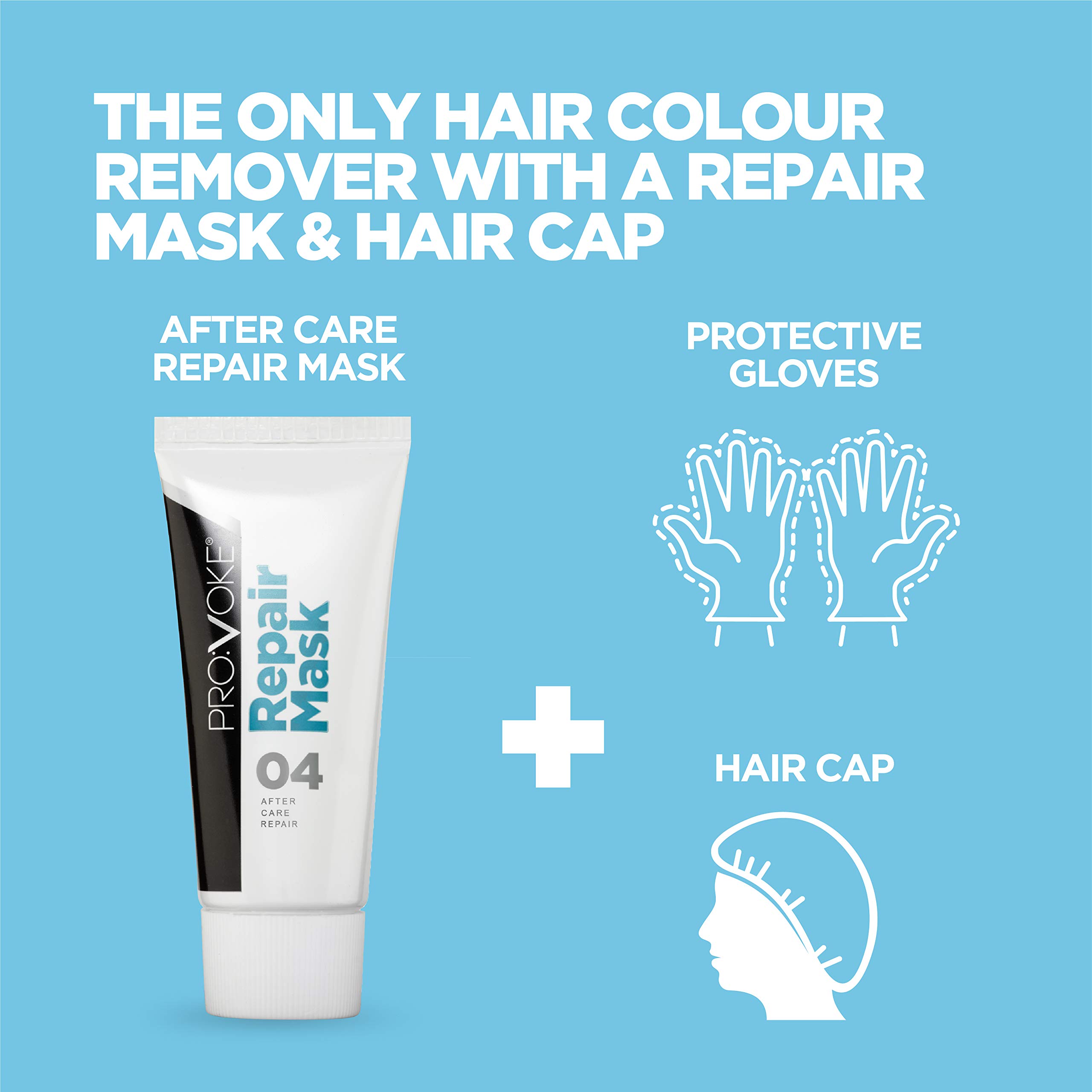 Buy Provoke Permanent Hair Colour Remover Kit Online at desertcart UAE