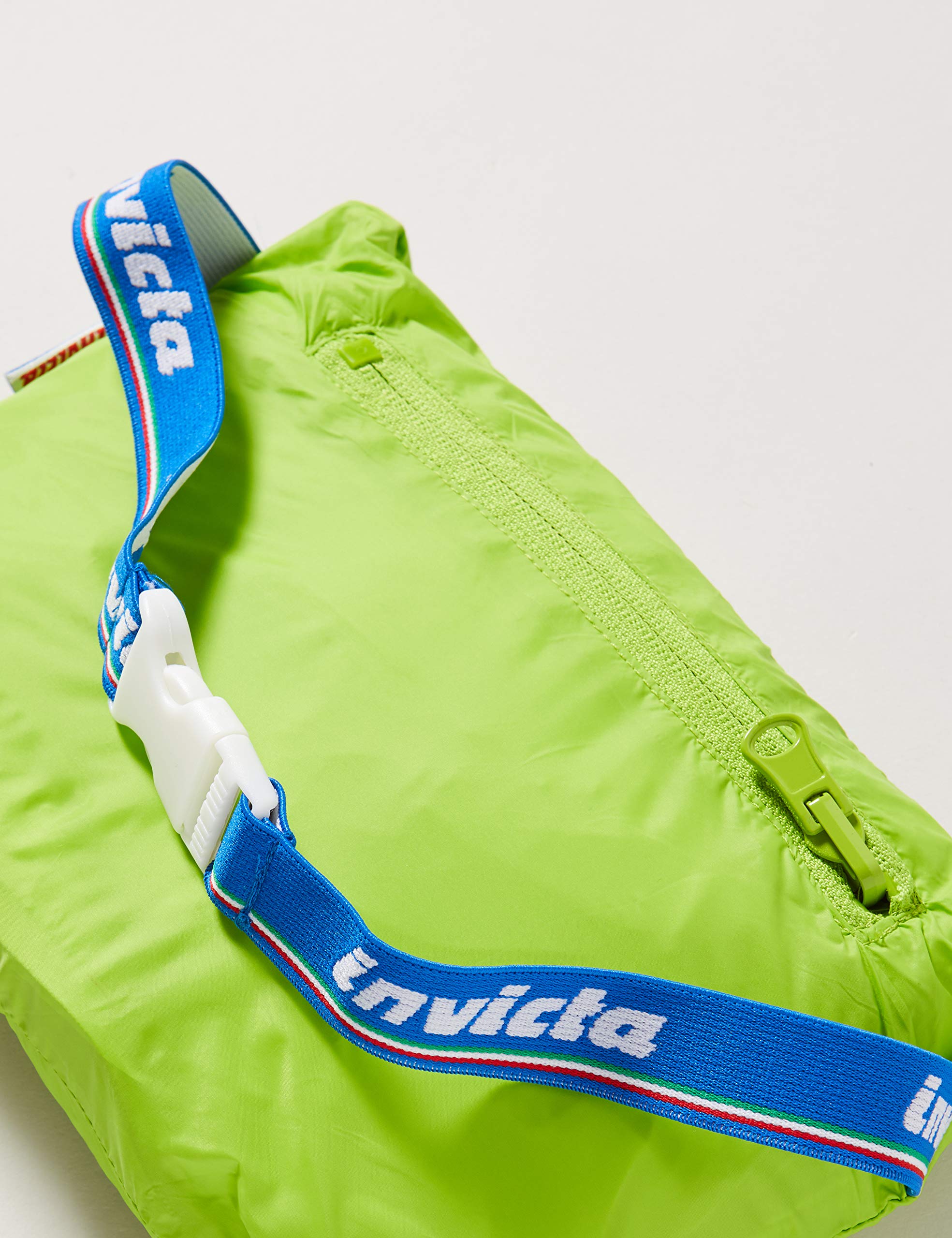 Invicta Giubbino Packable Smith Abrigo, Verde (Lime/BLU Chiaro 1514), 140 (Talla del Fabricante: 10A) para Niños