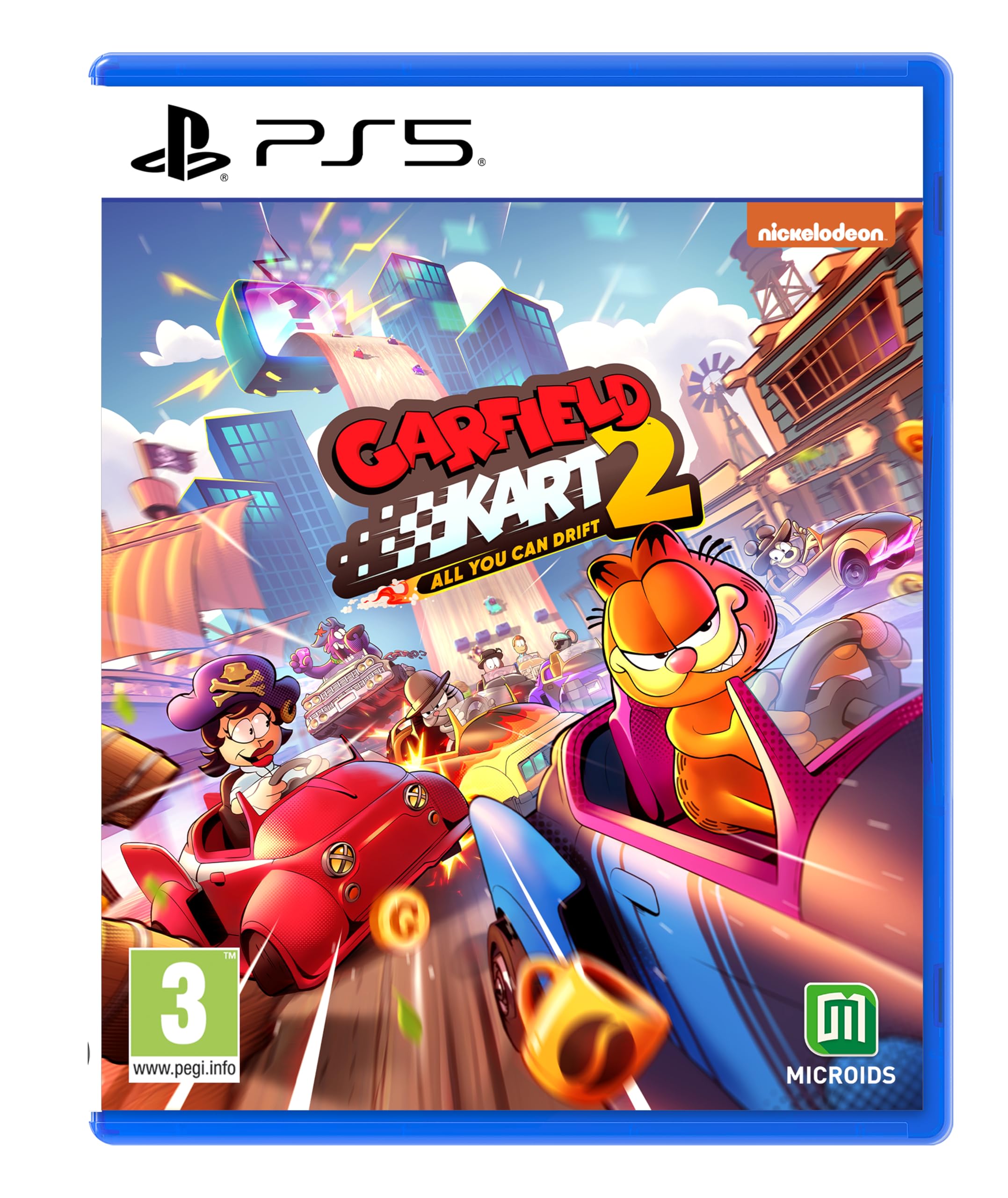 Garfield Kart 2: All You Can Drift (PS5) New Sealed Game