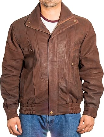 leather jacket amazon uk