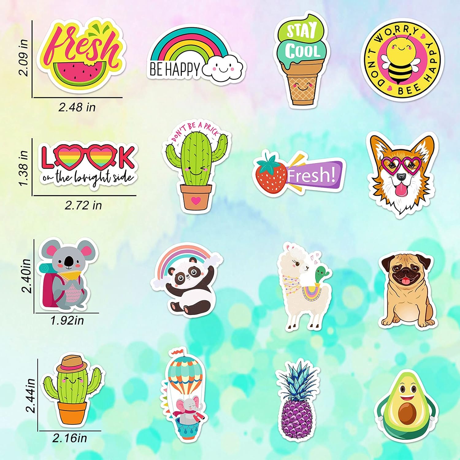 Cute Stickers Bulk 150Pcs Vsco Stickers for Hydroflasks Waterproof Stickers for Kids Cute Stickers for Hydro Flask Water Bottles Scarpbook Sticker Packs for Teens Girls Kids : Toys & Games
