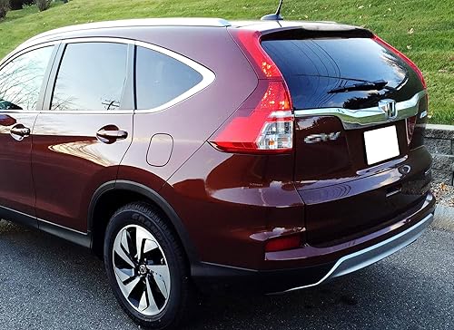 Miniatura 6 de iJDMTOY Lente blancaclara completa LED de montaje alto Tercer frenomontaje de luz de parada compatible con Honda CR-V 2012-2016