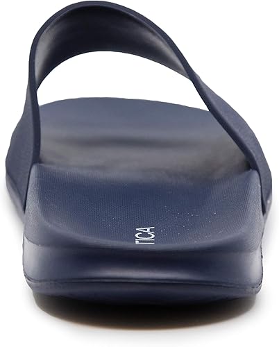 Miniatura 3 de Nautica Sandalias deslizantes de punta abierta para hombre - Cómodas pantuflas de ducha para interiores y exteriores