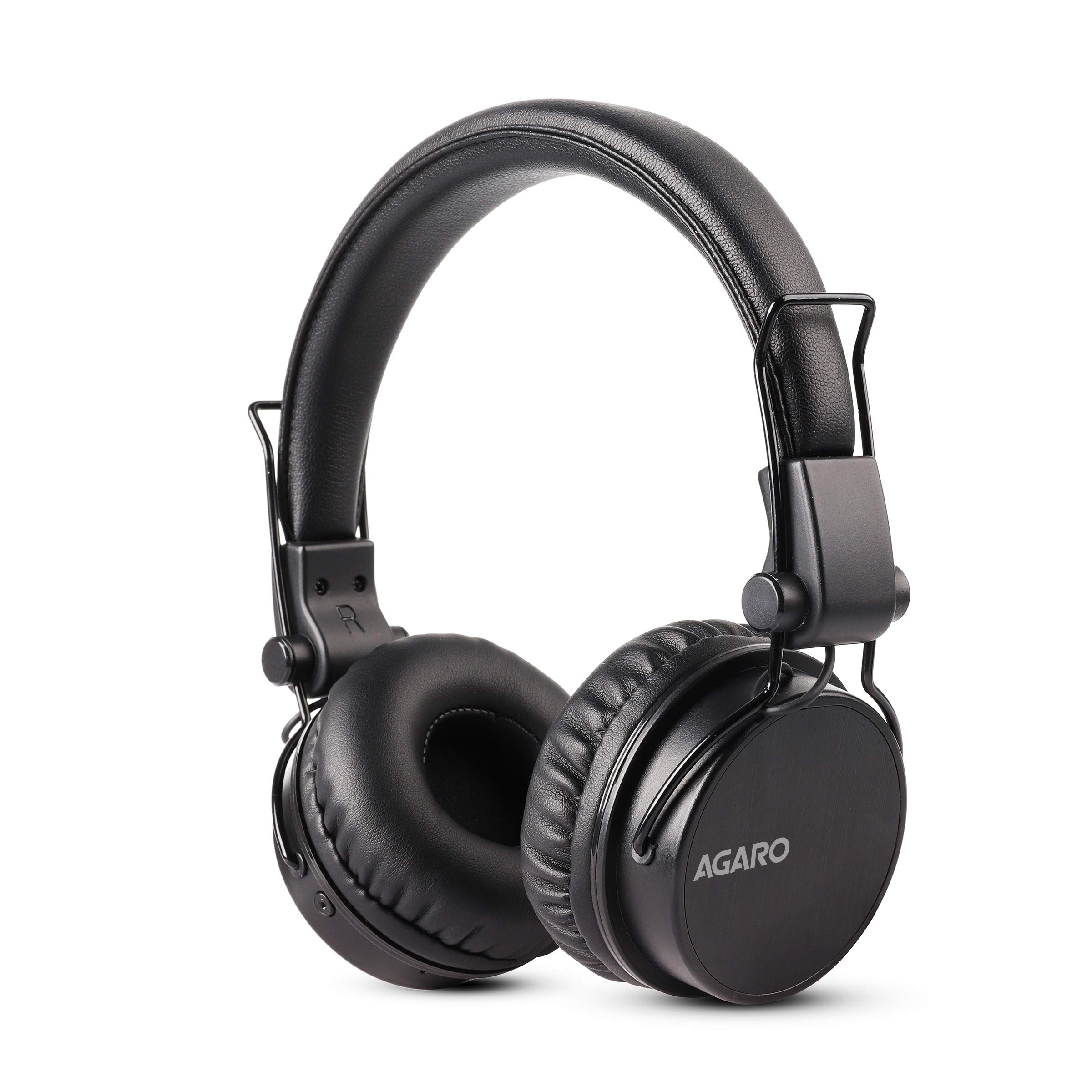 AGARO - 33327 Fusion On-Ear Bluetooth Headphones with Mic (Black) (B07Y399J2R) Amazon Price History, Amazon Price Tracker
