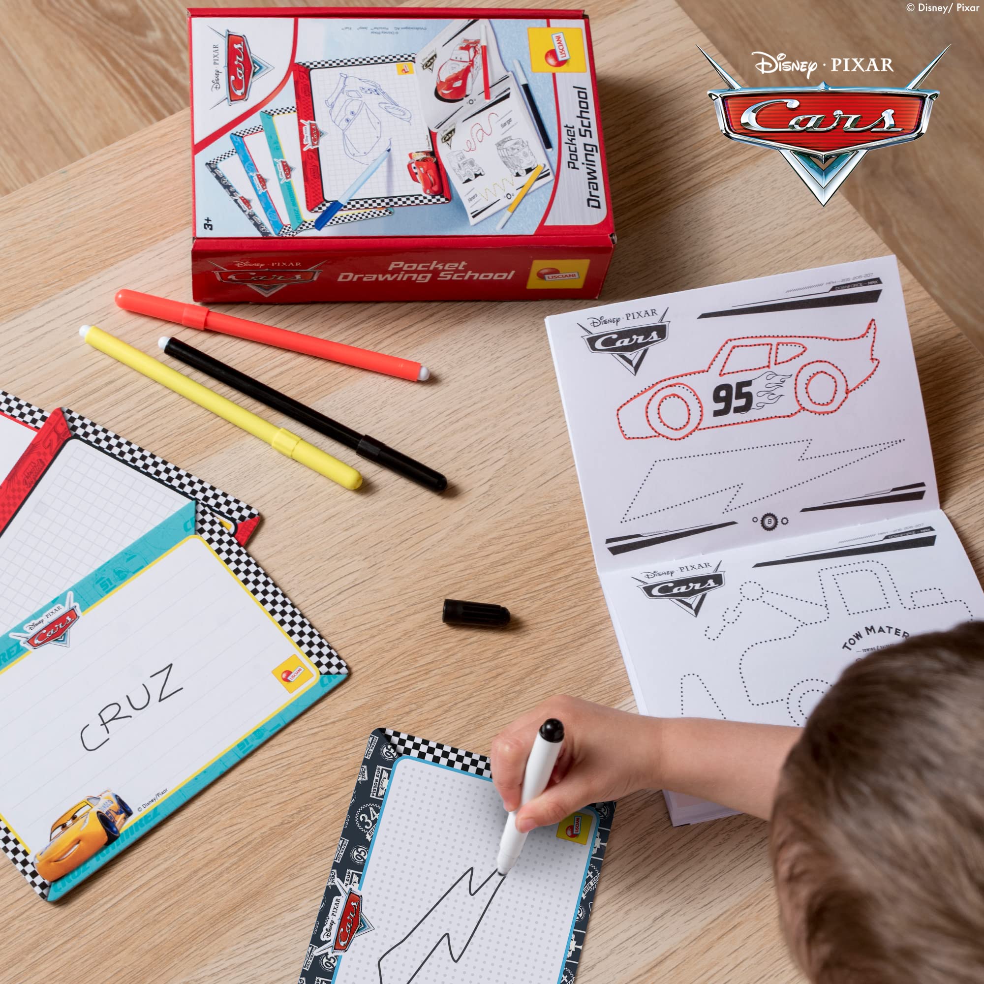 Lisciani Cars Pocket Drawing School, Kolor, 92208