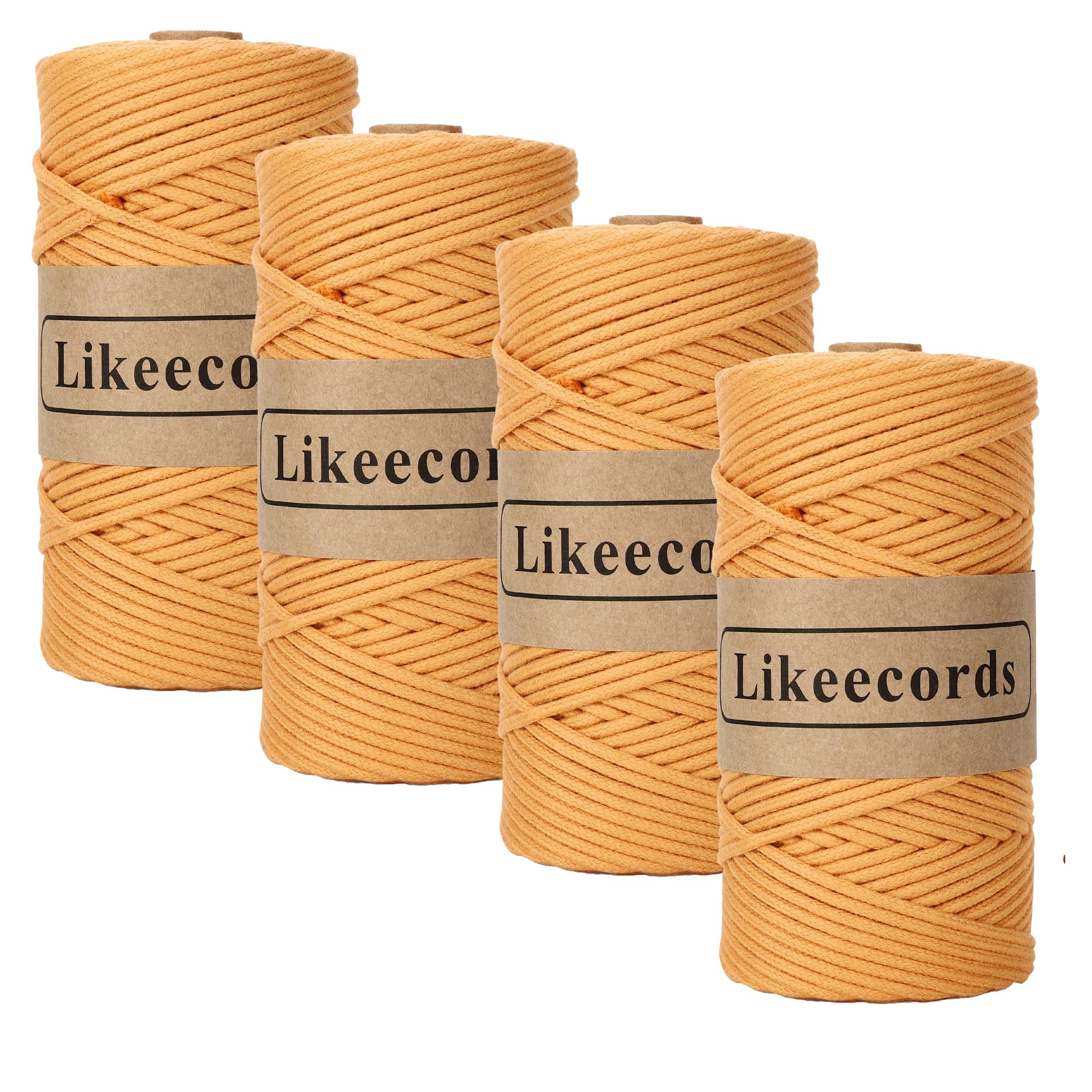 Cordon macramé 3mm pour suspension de plantes et décoration bohème de votre maison