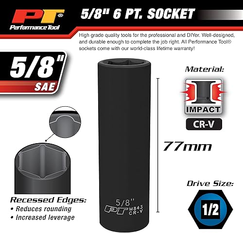 Vista 121 de Conjunto para extracción de tornillos Performance Tool, impacto