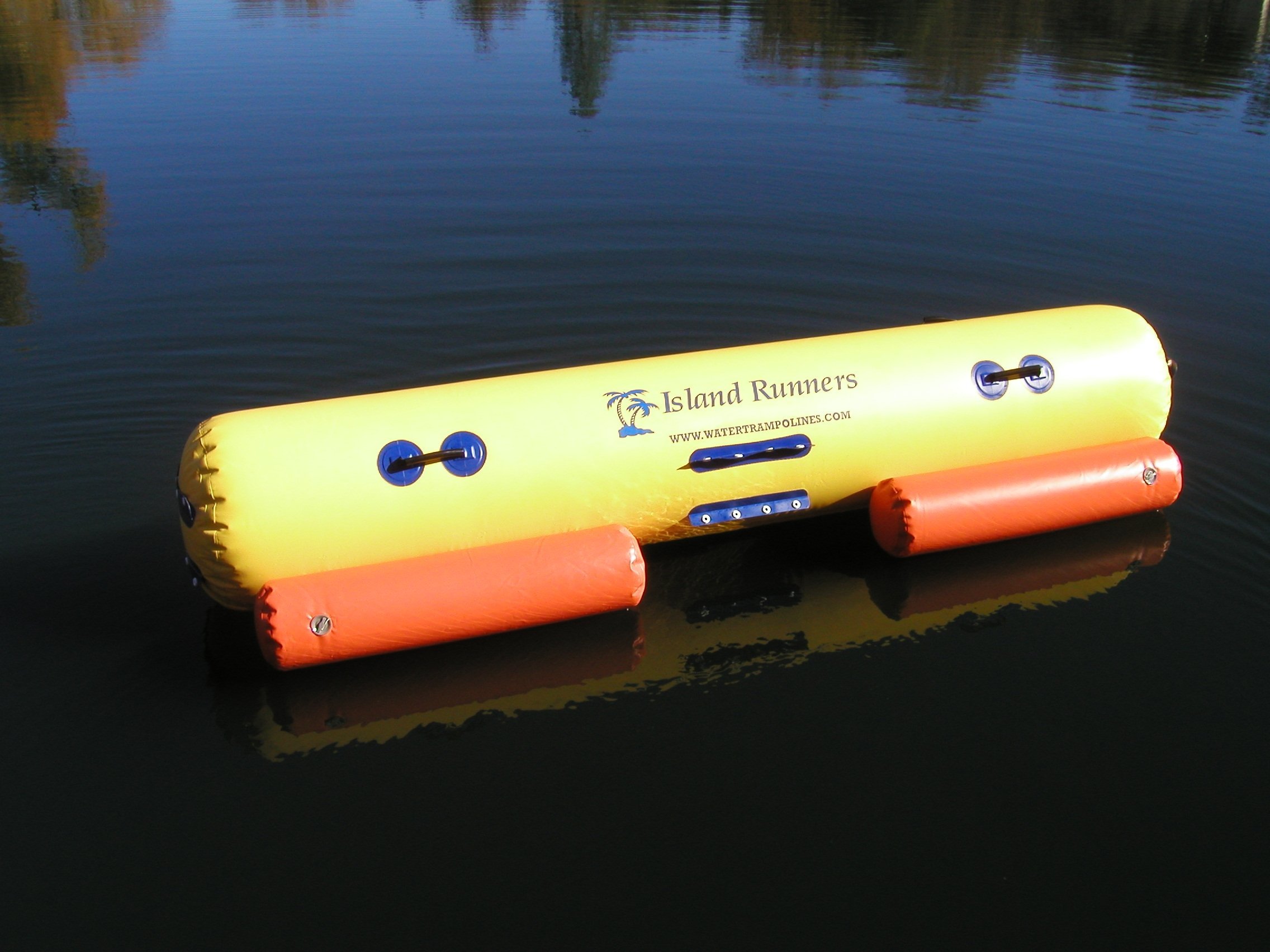 Island Runner 12' Island Runner Log Water Bouncer and Trampoline Attachment