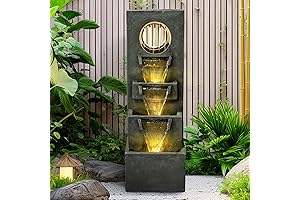 Modern Indoor Outdoor Waterfall Fountain