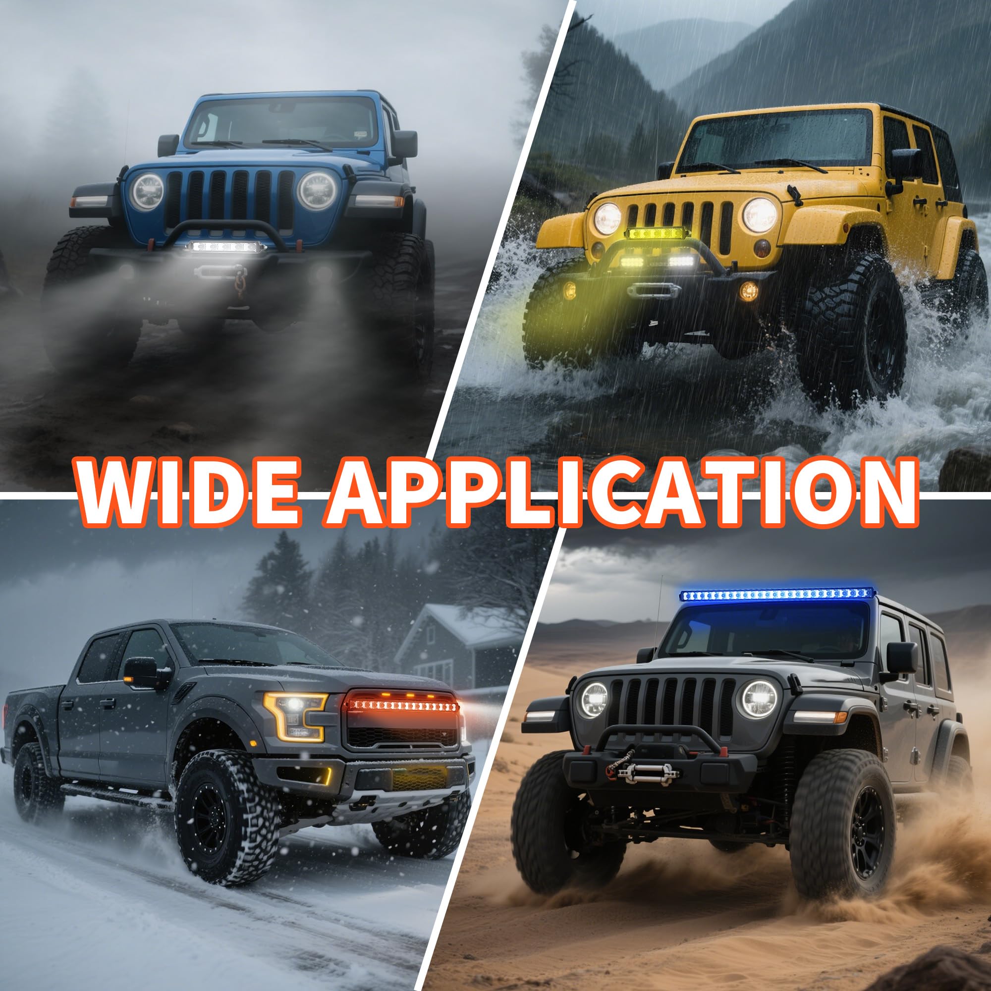 RGB LED ライトバー 4本セット LEDライトバー,63インチ,RGB,アンビエントライト,音声制御