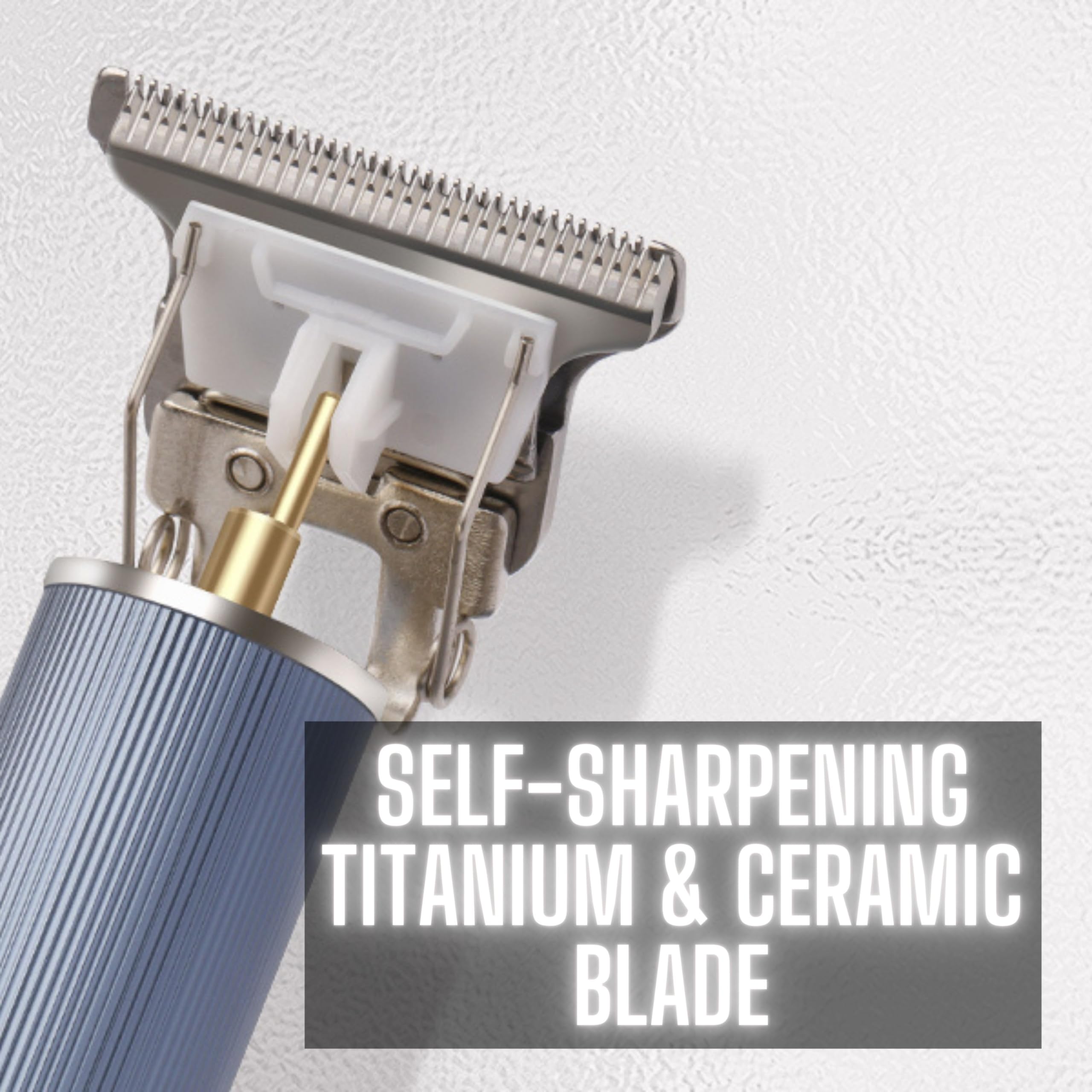 BarberBoss Cordless Hair Clippers for Men, Beard & Hair Trimmer Set including LED Oil Display, 8 Comb Attachments - Image 2
