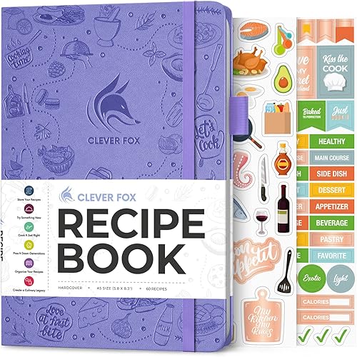 Clever Fox cuaderno de recetas A5