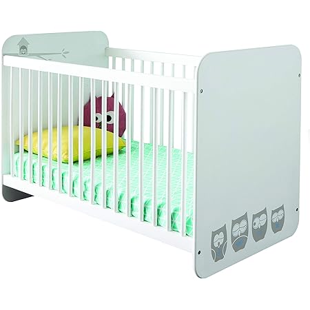 Demeyere Lit Bebe A Barreaux 60 X 1cm Formes Douces Pour La Securite De L