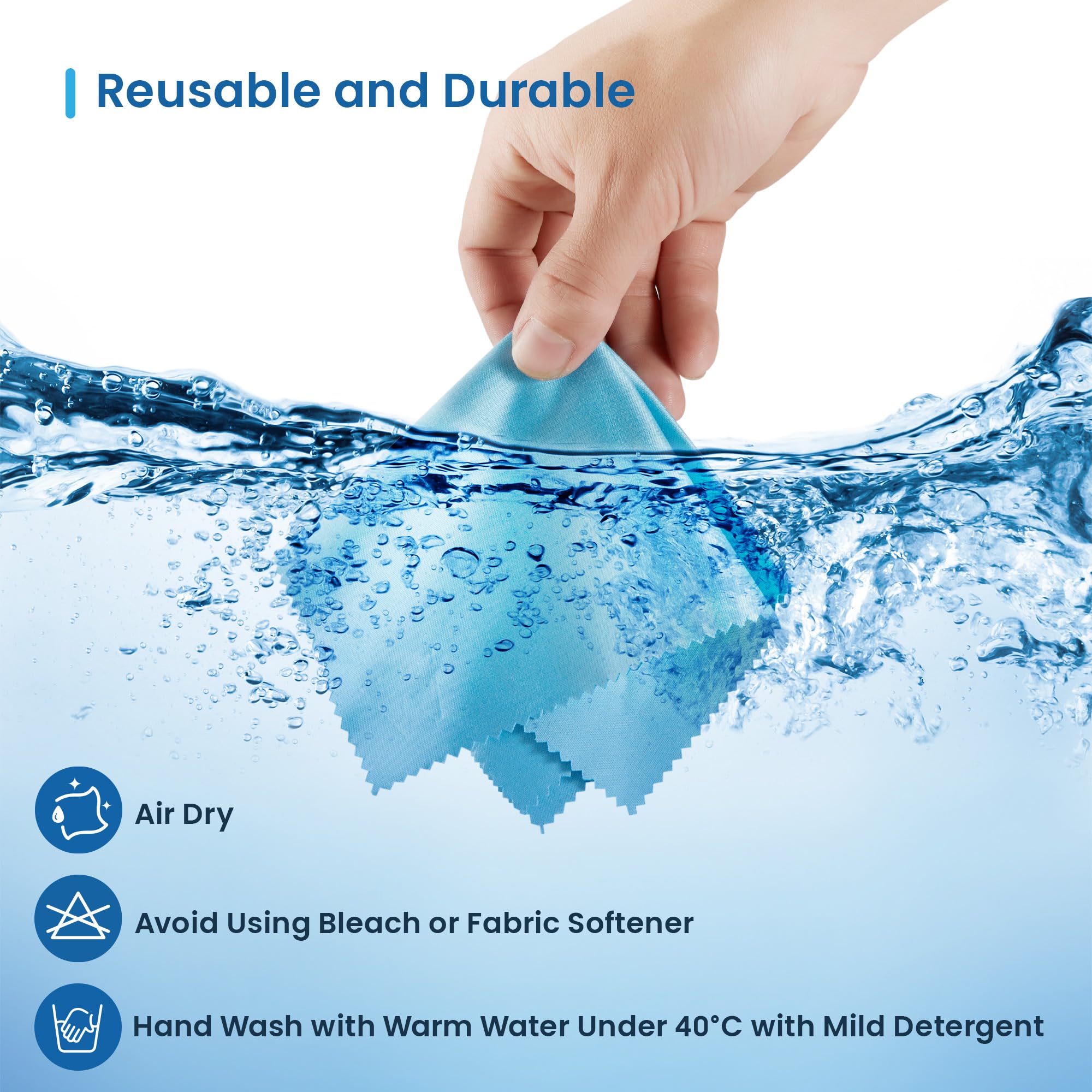 Ewent Kit di Pulizia per Schermi, Smartphone, iPad/Tablet, Occhiali, Lettori eBook, Monitor, Touchscreen e TV, 100 ml Detergente Spray + Panno in Microfibra (20x20cm), Senza Striature e Senza Strisce