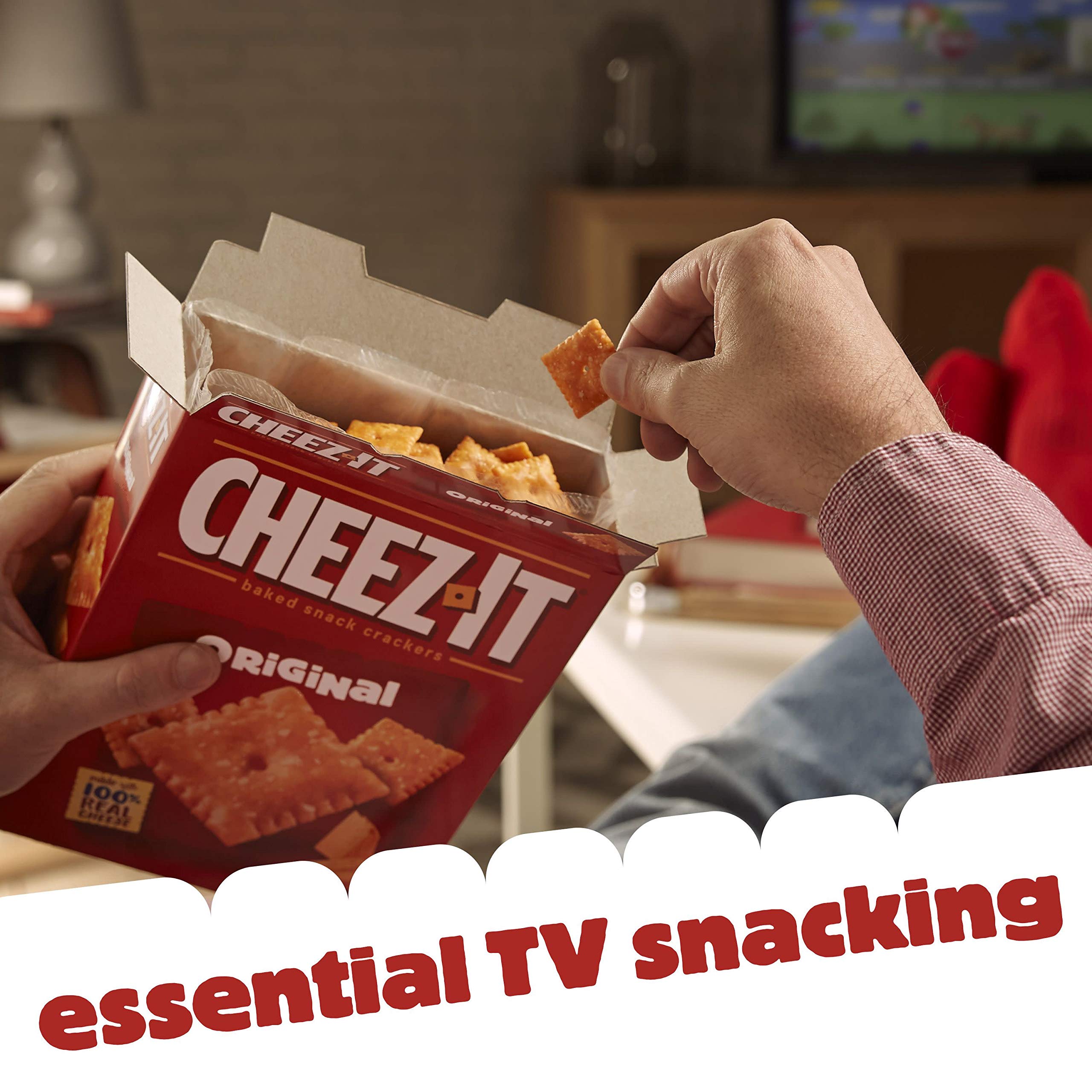 CheezIt Cheese Crackers, Baked Snack Crackers, Office and Kids Snacks