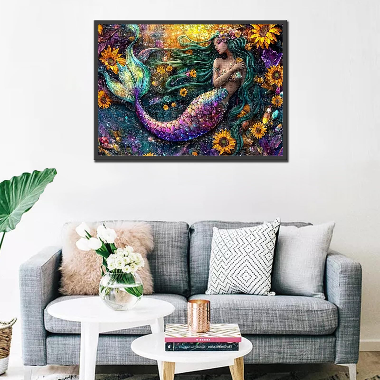 Mermaid Cove Jigsaw Puzzle - 1000 Piece Jigsaw Puzzle For Adults