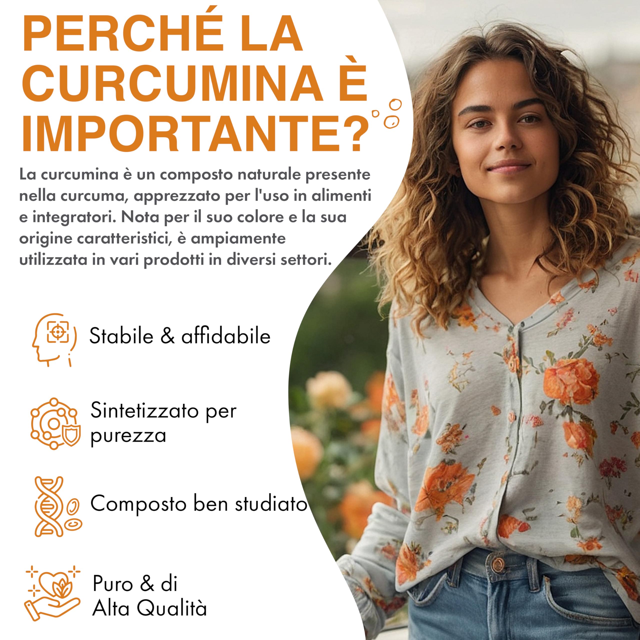 Source of Nature® | Estratto di Curcuma 500mg | 120 Capsule | +95% Curcuminoidi Puri | Prodotto nell'UE | Con BioPerine® (Estratto di Pepe Nero) per Assorbimento | Da Curcuma | Alta dose
