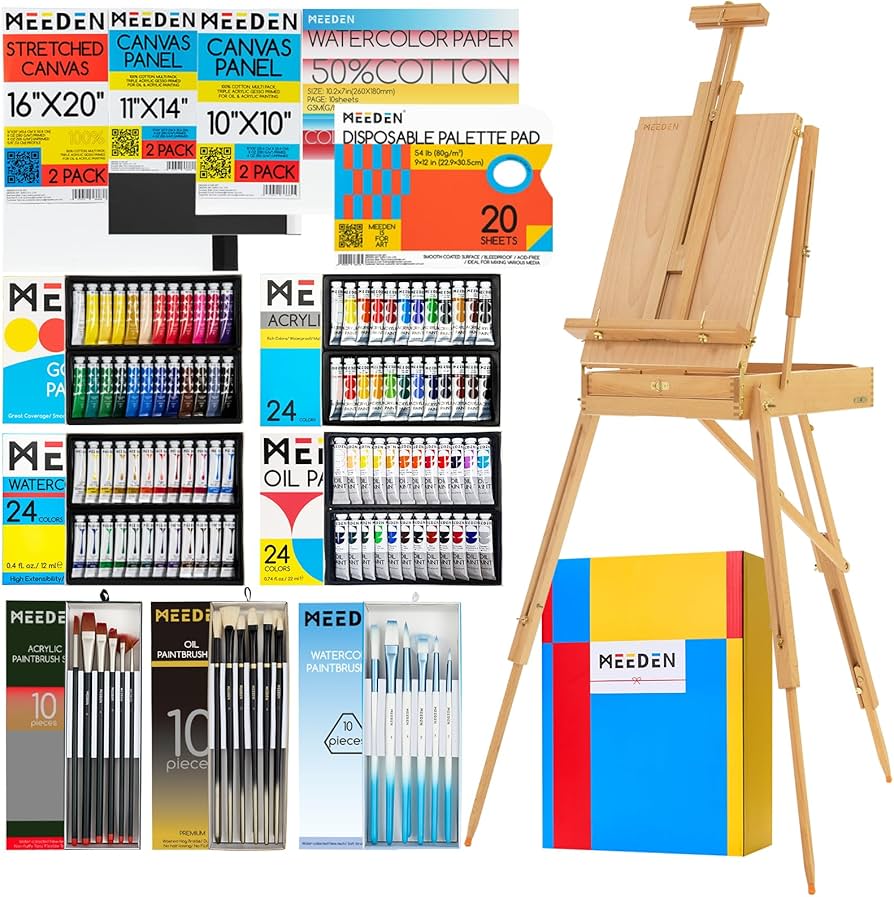 MEINARD TK 5点フルセット Amazon.com: MEEDEN 141PCS Art Supplies with French Easel, All-in