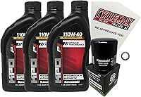 Vista 1 de Kit de cambio de aceite Cyclemax compatible con Kawasaki Ninja 400 2018-2023