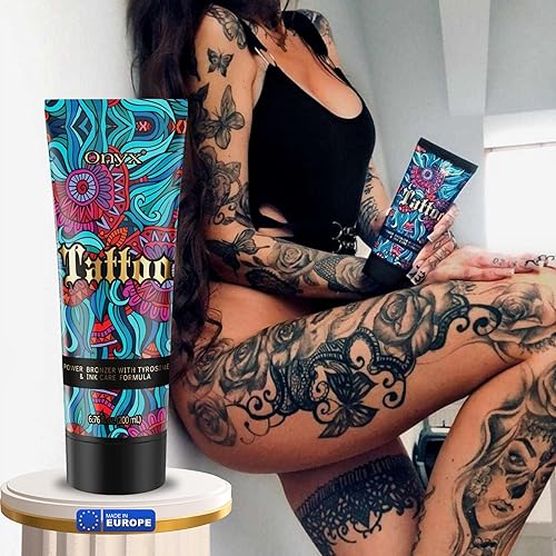 Miniatura 3 de Onyx Loción bronceadora para tatuajes y protección contra la decoloración