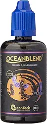 Ocean tech Ocean Blend 50 ml - poderoso consorcio de bactérias selecionadas que auxiliam na manutenção de aquários de água doce e marinho