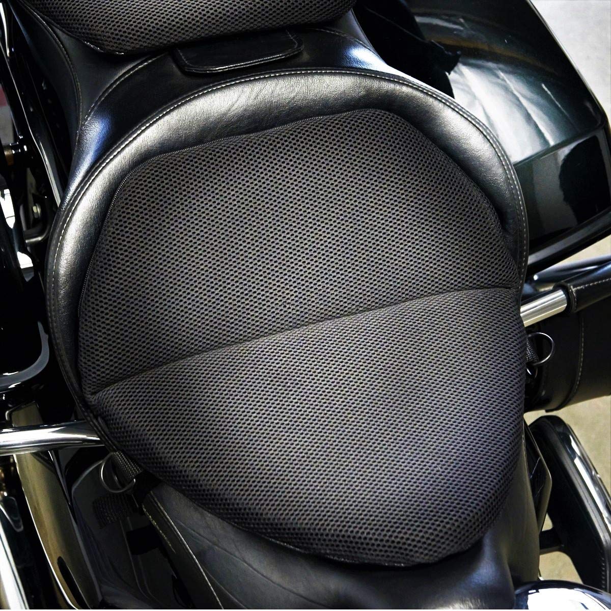 CONFORMAX "TOPPER EXCEL" ULTRA-FLEX Motorcycle Gel Seat Cushion (LARGE AIRMAX 16x14x3)