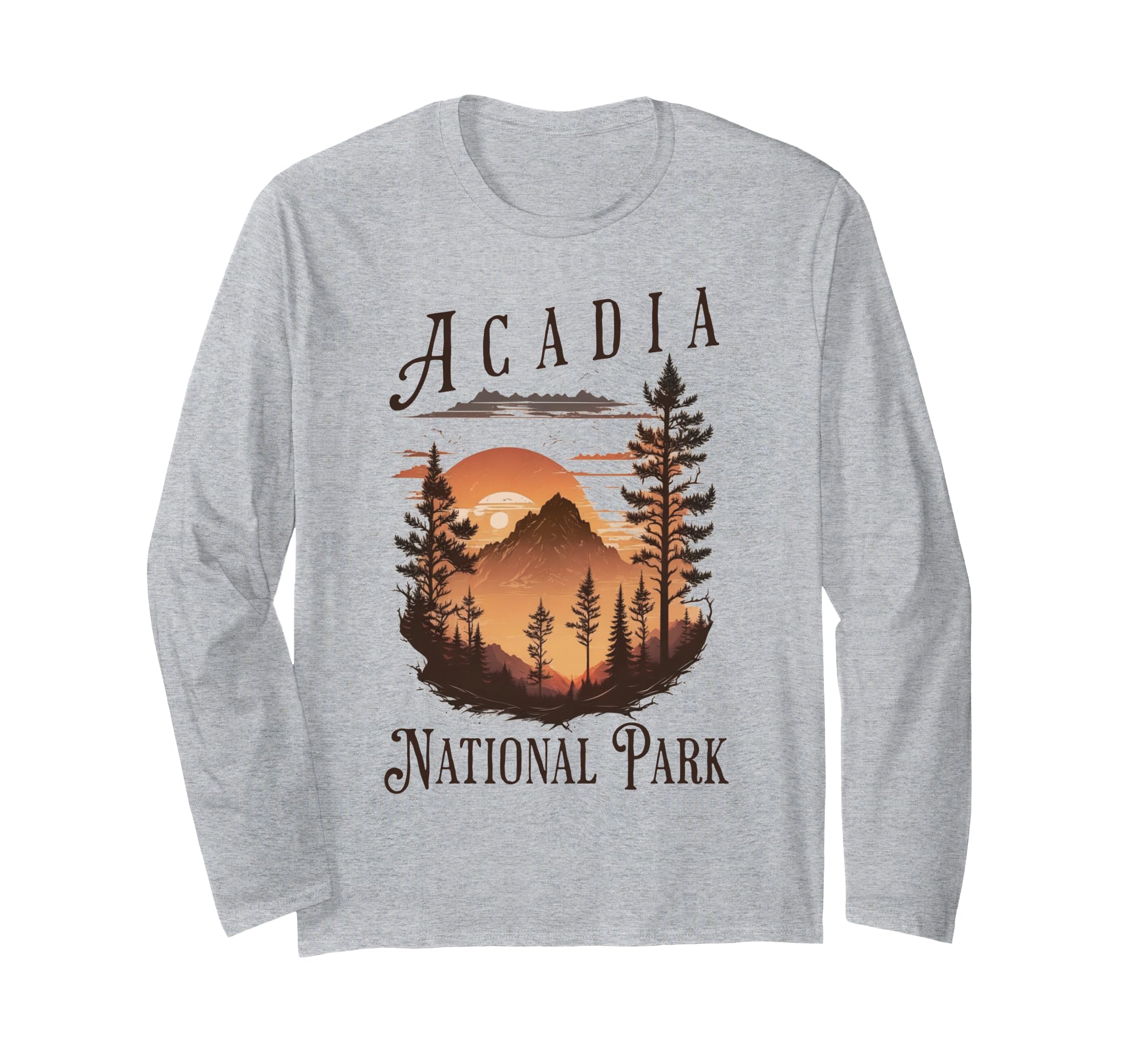 Acadia National Park Long Sleeve T-Shirt