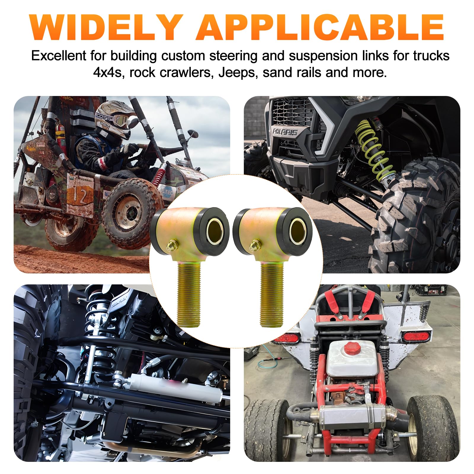 5/8" Rod End Bushings Kit - Durable Heim Joints -7 5/8" Rod End Bushings Kit - Durable Heim Joints -7