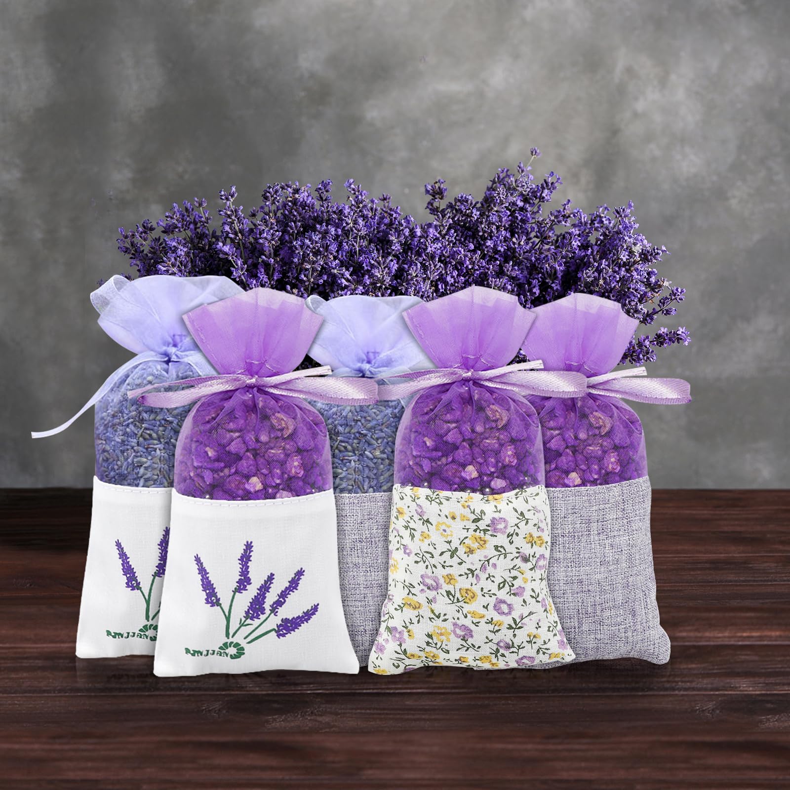 Sachet Lavande Armoire Veemoon 30pièces Sachets Parfumés De Lavande Avec Rubans Antimites Vetements Armoire