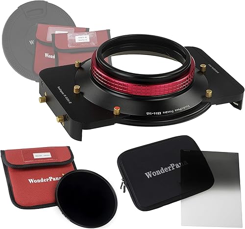 WonderPana FreeArc 66 Essentials ND1000 y GND 0.9HE Kit compatible con RokinonSamyang 0.551 in f2.8 ED AS IF UMC Lens