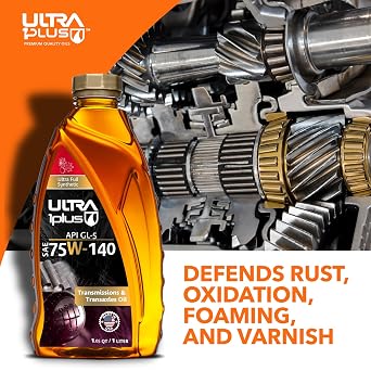 SAE 75W-140 Synthetic Gear Oil API GL-5 5 Gallon Pail
