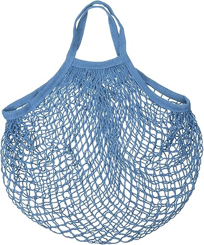 MECCANIXITY Bolsa de malla de algodón reutilizable lavable malla malla bolsa organizador para frutas y verduras compras