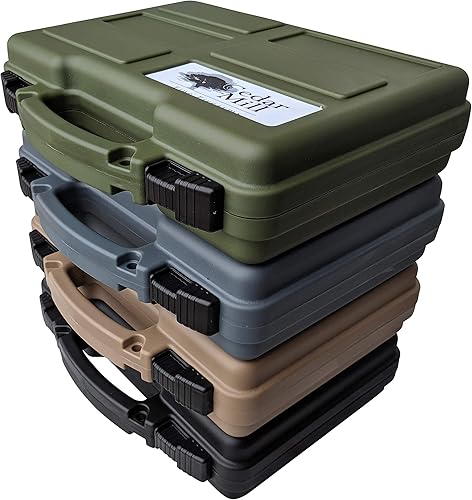 Miniatura 8 de Cedar Mill Fine Firearms - Estuche rígido de espuma para pistola con cerradura de espuma Pick and Pluck