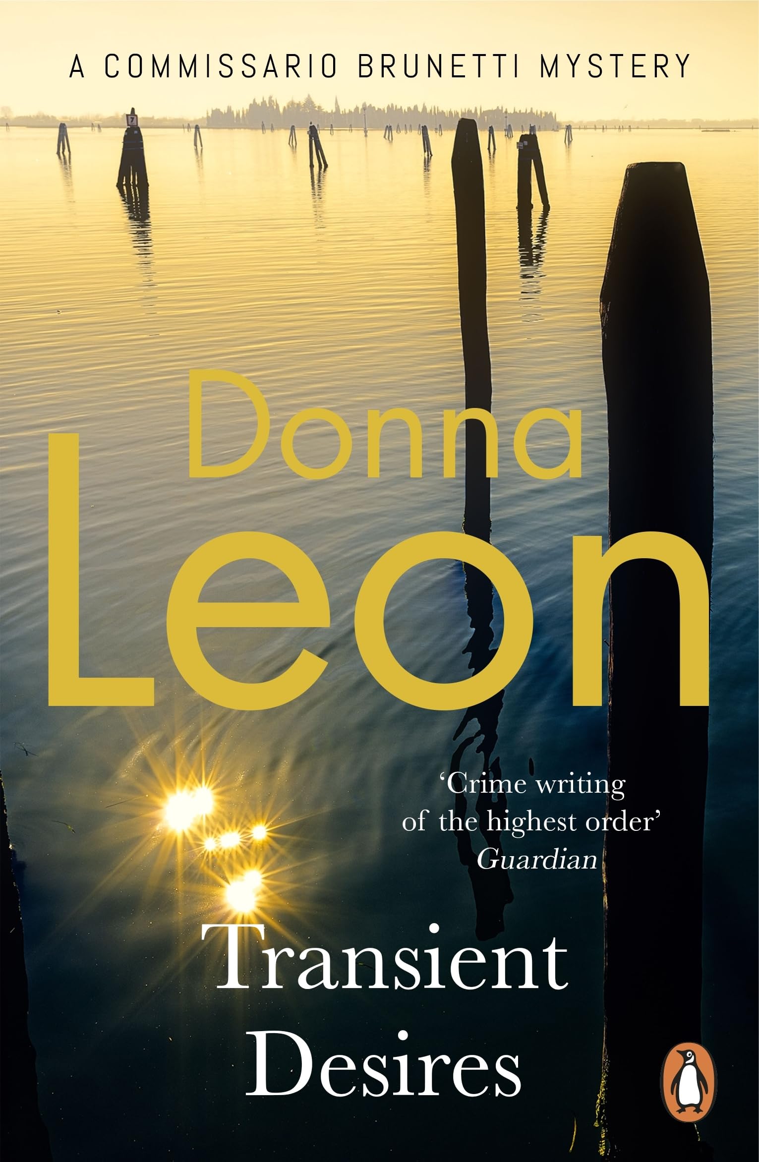 Transient Desires Donna Leon Commissario Brunetti Paperback Crime Mystery