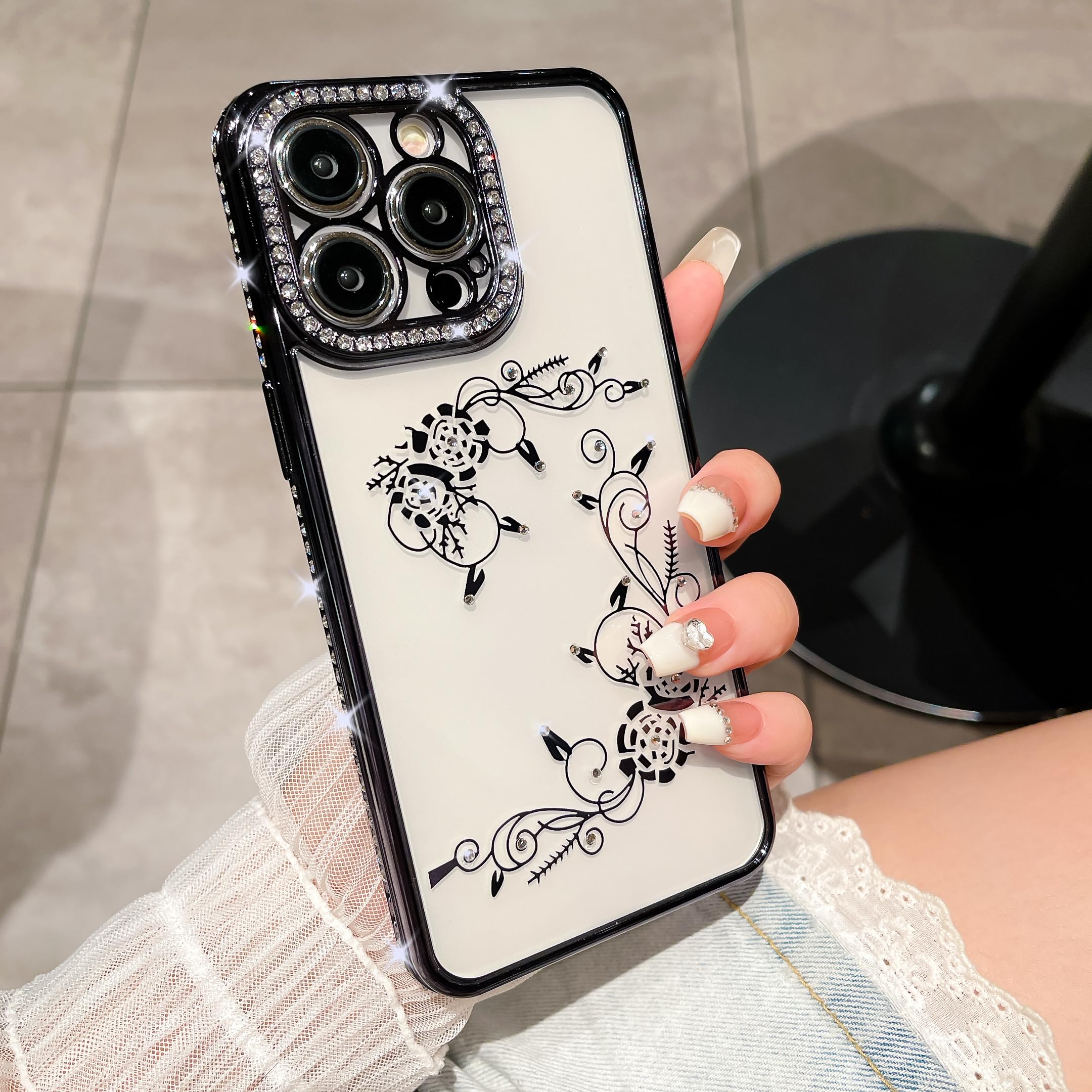 iPhone/アイフォン/6～7用/カバーケース/花柄1/品番1