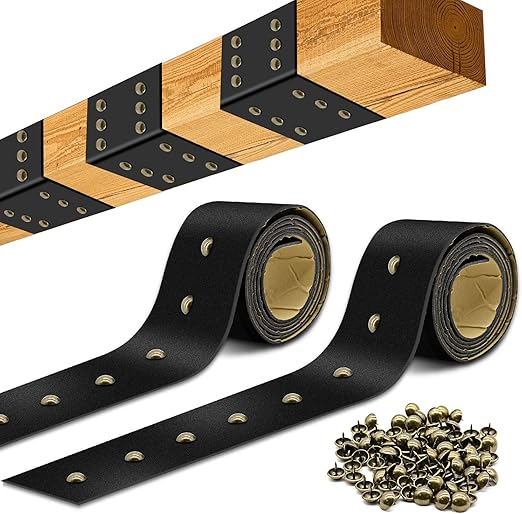 2 Pcs Faux Wood Beam Strap,5ft Flexible Ceiling Beam Straps,Strapping