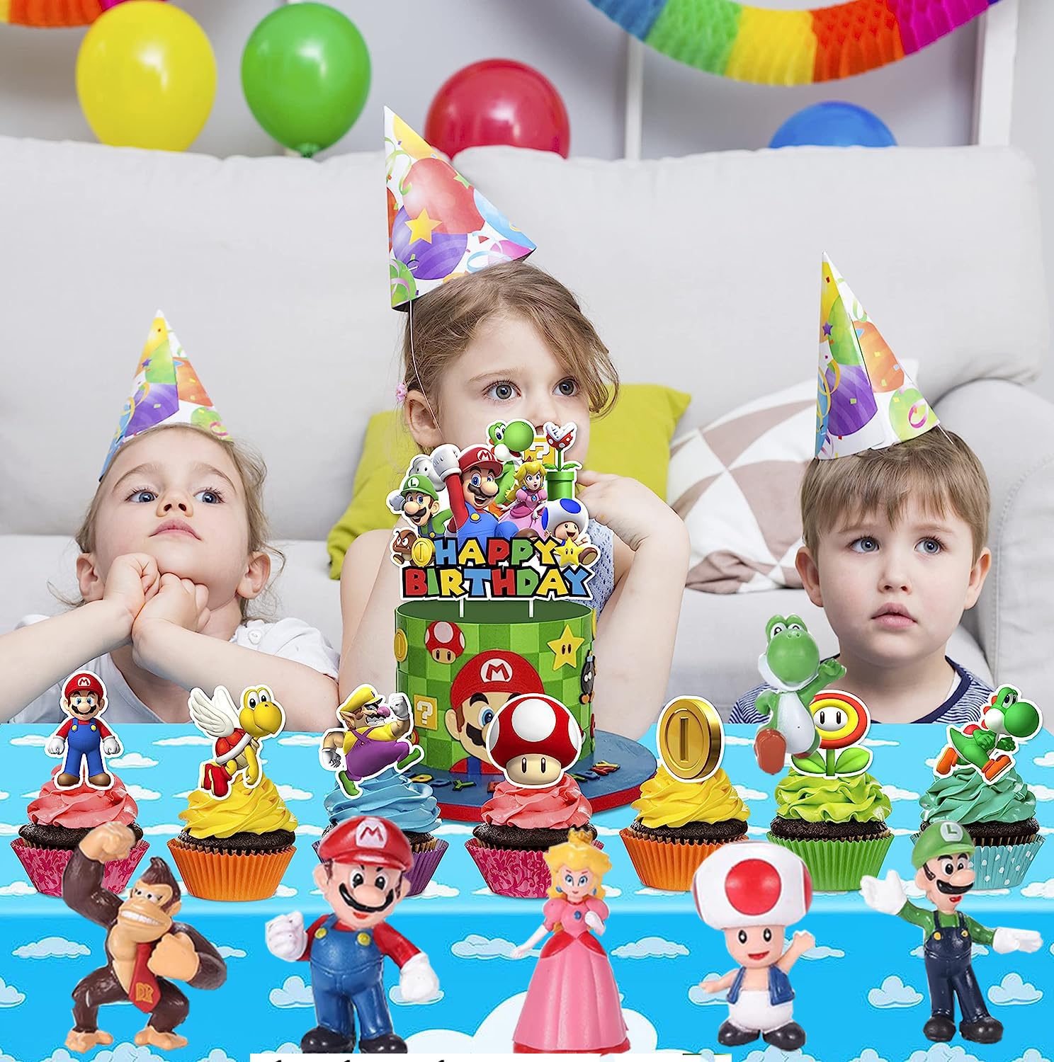 Set Figuras Super Mario Bros, Figuras Mario Bros En Caja | Cuotas sin
