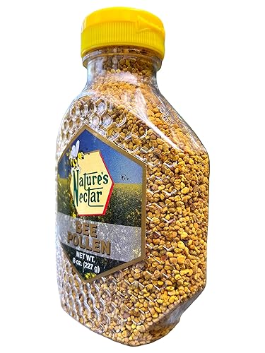 Miniatura 3 de Polen de abeja de 8 onzas. Polen de abeja de flores silvestres natural puro de primera calidad repleto de aproximadamente 250 sustancias potentes,
